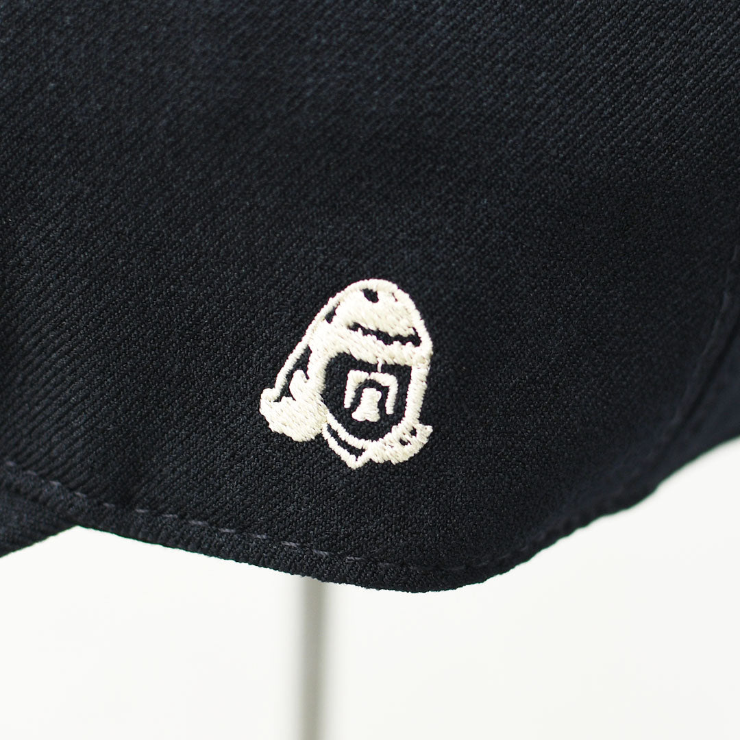 TACOMA FUJI RECORDS [タコマフジレコード] SHAGGY DOG CAP designed by Yachiyo Katsuyama [TCM26-022] ロゴキャップ・ベースボールキャップ・刺繍・NAVY・MEN'S / LADY'S [2026AW]