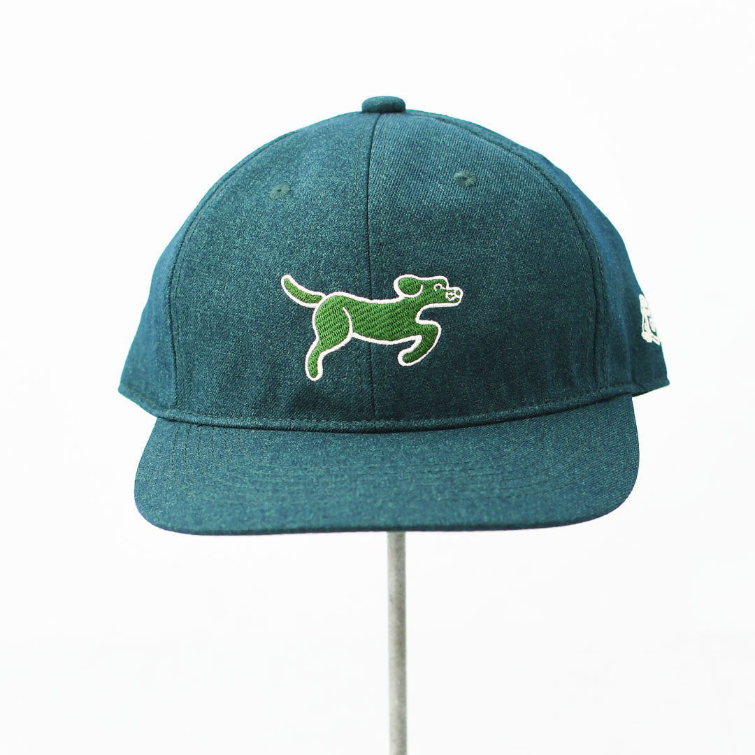 TACOMA FUJI RECORDS [タコマフジレコード] SMOOTH DOG CAP designed by Yachiyo Katsuyama [TCM26-023] ロゴキャップ・ベースボールキャップ・刺繍・GREEN・MEN'S / LADY'S [2026AW]