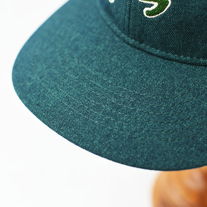 TACOMA FUJI RECORDS [タコマフジレコード] SMOOTH DOG CAP designed by Yachiyo Katsuyama [TCM26-023] ロゴキャップ・ベースボールキャップ・刺繍・GREEN・MEN'S / LADY'S [2026AW]