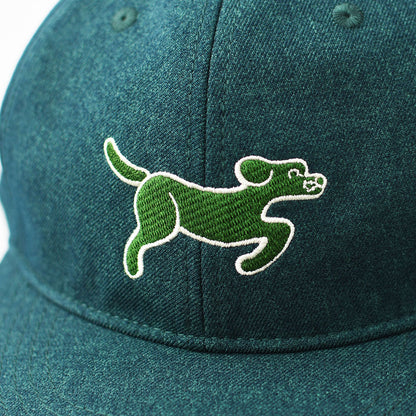 TACOMA FUJI RECORDS [タコマフジレコード] SMOOTH DOG CAP designed by Yachiyo Katsuyama [TCM26-023] ロゴキャップ・ベースボールキャップ・刺繍・GREEN・MEN'S / LADY'S [2026AW]
