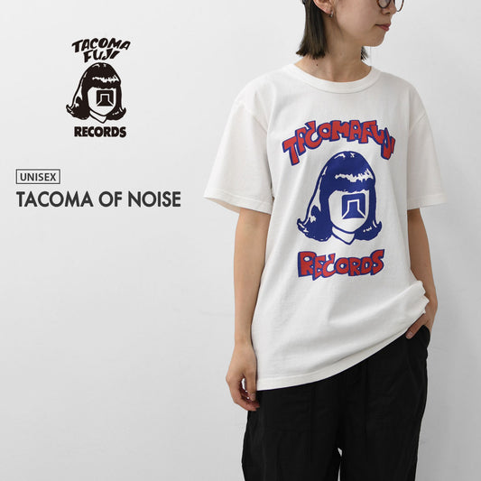 TACOMA FUJI RECORDS [タコマフジレコード] TACOMA OF NOISE designed by Yunosuke [tf-of-noi] タコマオブノイズティー・MEN'S / LADY'S [2026SS]