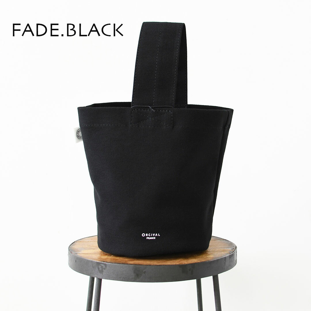 ORCIVAL[オーチバル・オーシバル] Twill One Handle Tote [OR-H0400HBT] ツイルワンハンドルトート・無地・ワントーン・ワンハンドル・バケットトートバッグ ・コンパクト・MEN'S / LADY'S [2026AW]