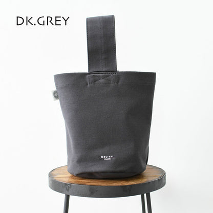 ORCIVAL[オーチバル・オーシバル] Twill One Handle Tote [OR-H0400HBT] ツイルワンハンドルトート・無地・ワントーン・ワンハンドル・バケットトートバッグ ・コンパクト・MEN'S / LADY'S [2026AW]