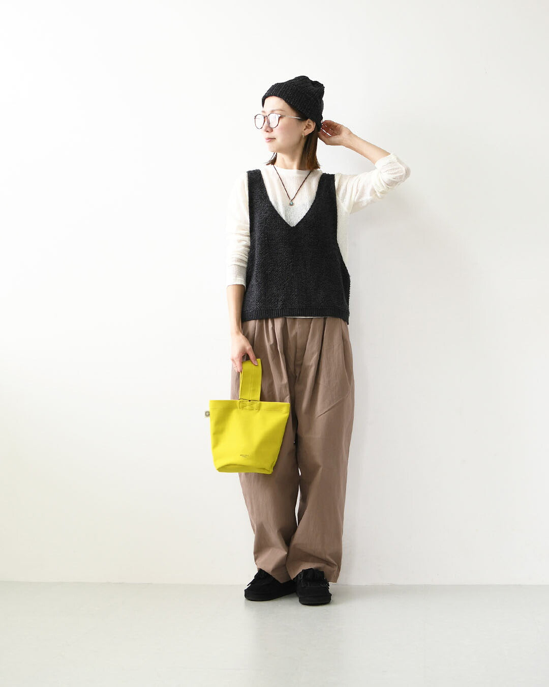 ORCIVAL[オーチバル・オーシバル] Twill One Handle Tote [OR-H0400HBT] ツイルワンハンドルトート・無地・ワントーン・ワンハンドル・バケットトートバッグ ・コンパクト・MEN'S / LADY'S [2026AW]
