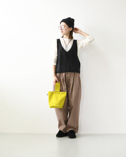 ORCIVAL[オーチバル・オーシバル] Twill One Handle Tote [OR-H0400HBT] ツイルワンハンドルトート・無地・ワントーン・ワンハンドル・バケットトートバッグ ・コンパクト・MEN'S / LADY'S [2026AW]
