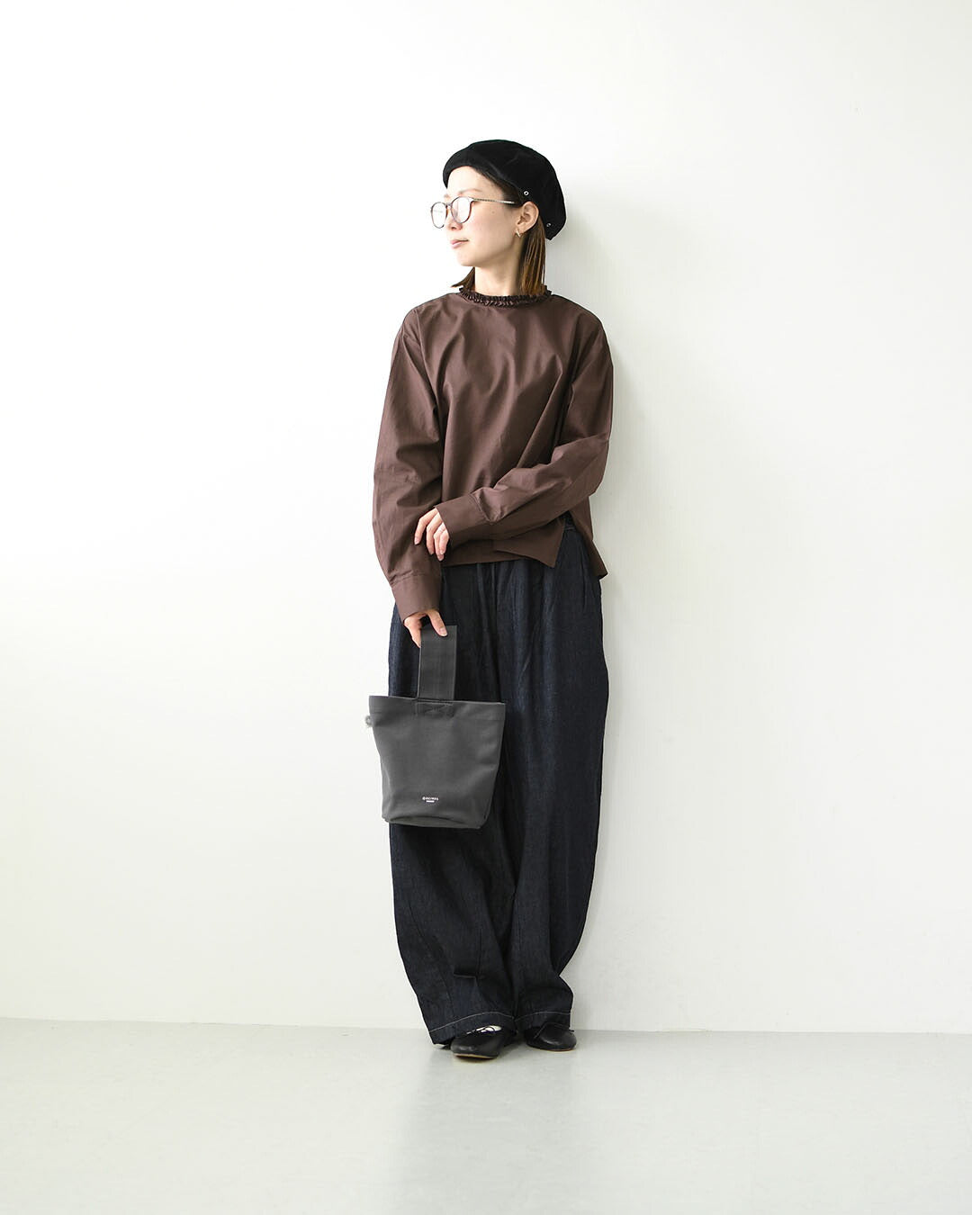 ORCIVAL[オーチバル・オーシバル] Twill One Handle Tote [OR-H0400HBT] ツイルワンハンドルトート・無地・ワントーン・ワンハンドル・バケットトートバッグ ・コンパクト・MEN'S / LADY'S [2026AW]
