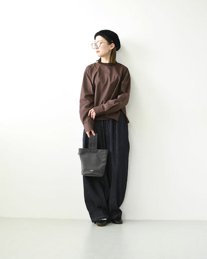 ORCIVAL[オーチバル・オーシバル] Twill One Handle Tote [OR-H0400HBT] ツイルワンハンドルトート・無地・ワントーン・ワンハンドル・バケットトートバッグ ・コンパクト・MEN'S / LADY'S [2026AW]