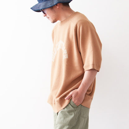 UNDYED [アンダイド] URAKE S/S SWEAT (YOLO Pt)  [USN24SST057A]  ショートスリーブスウェットプルオーバー [2024SS]