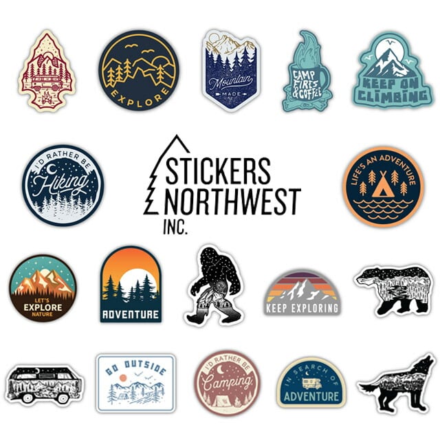 STICKERS NORTHWEST[ステッカーズ ノースウエスト] PRINTED STICKERS [LSTK]  プリントステッカー[STANDARD]