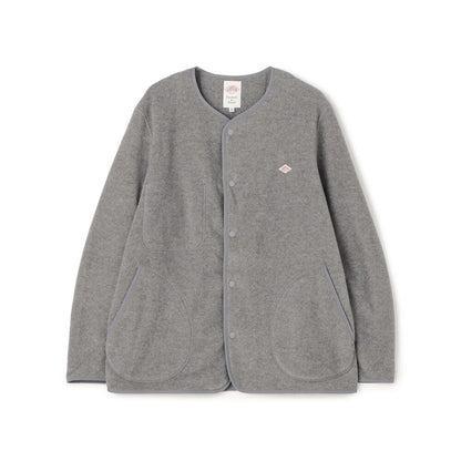 DANTON [ダントン] M FLEECE COLLARLESS JACKET [JD-8939] フリースカラーレスジャケット・フリースジャケット・アウター・メンズ・男性用・MEN'S [2025AW]