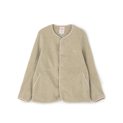 DANTON [ダントン] M FLEECE COLLARLESS JACKET [JD-8939] フリースカラーレスジャケット・フリースジャケット・アウター・メンズ・男性用・MEN'S [2025AW]