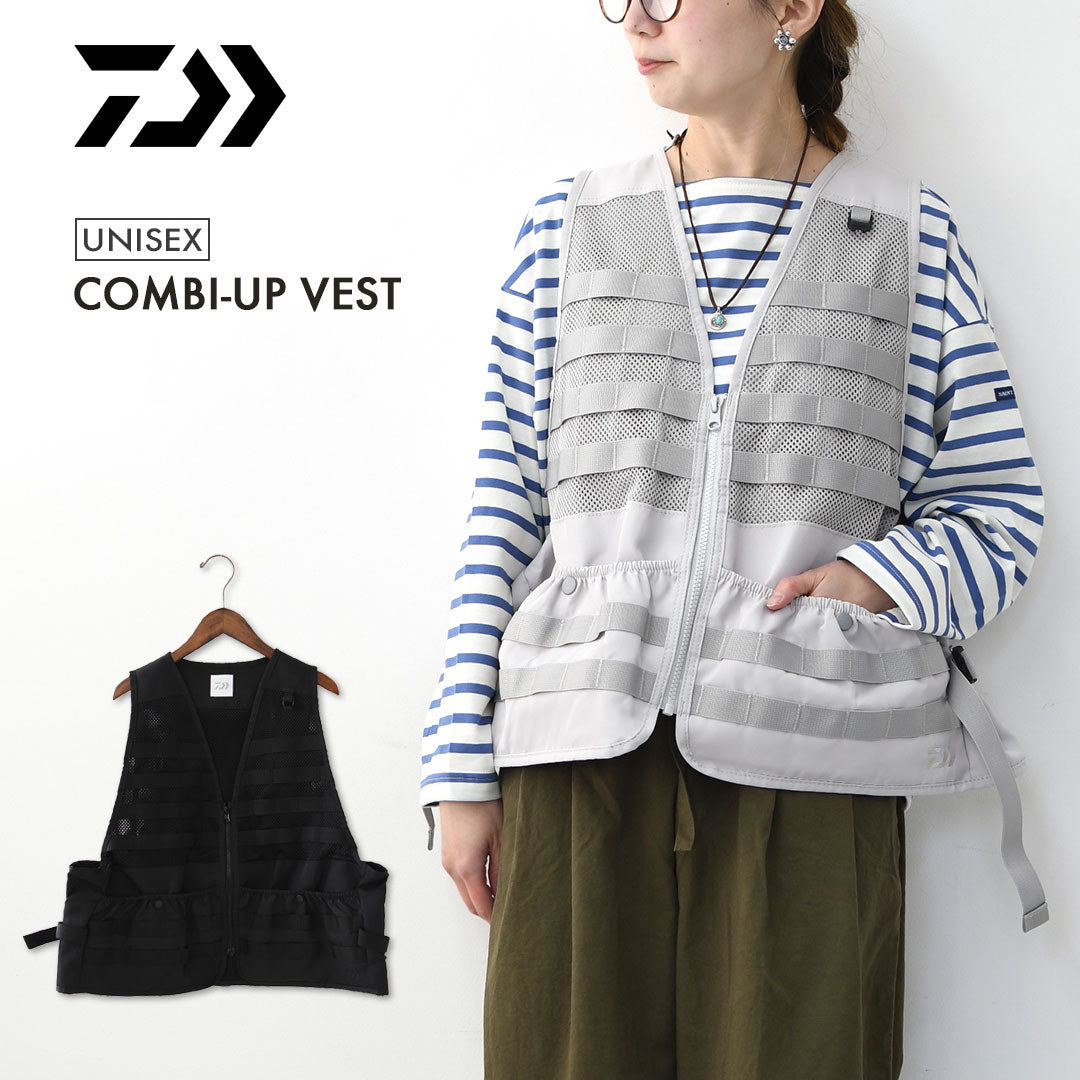 DAIWA [ダイワ] COMBI-UP VEST [DV-3326EX] コンビアップベスト・コンビアップシステム・フィッシングベスト・撥水・釣り・フィッシング・アウトドア・キャンプ・アクテビティ・MEN'S/LADY'S [2026SS]