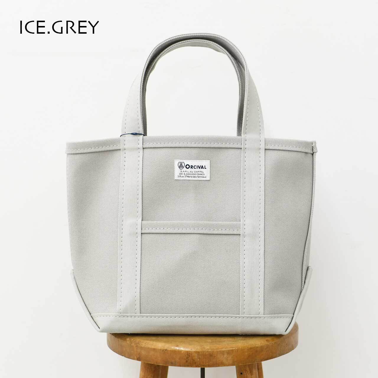 ORCIVAL[オーチバル・オーシバル] CANVAS TOTE BAG SMALL -SOLID- [OR-H0285KWC-S] キャンバストートバッグ スモール ・無地 [2025SS]