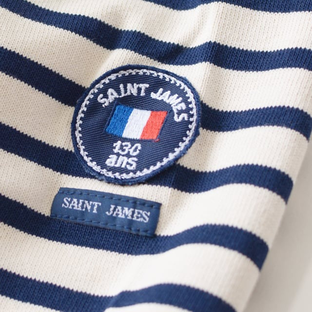 SAINT JAMES  [OUESSANT 130th LIMITED ITEM] [JC OUESS130AN] 130周年記念パッチ・ カットソー