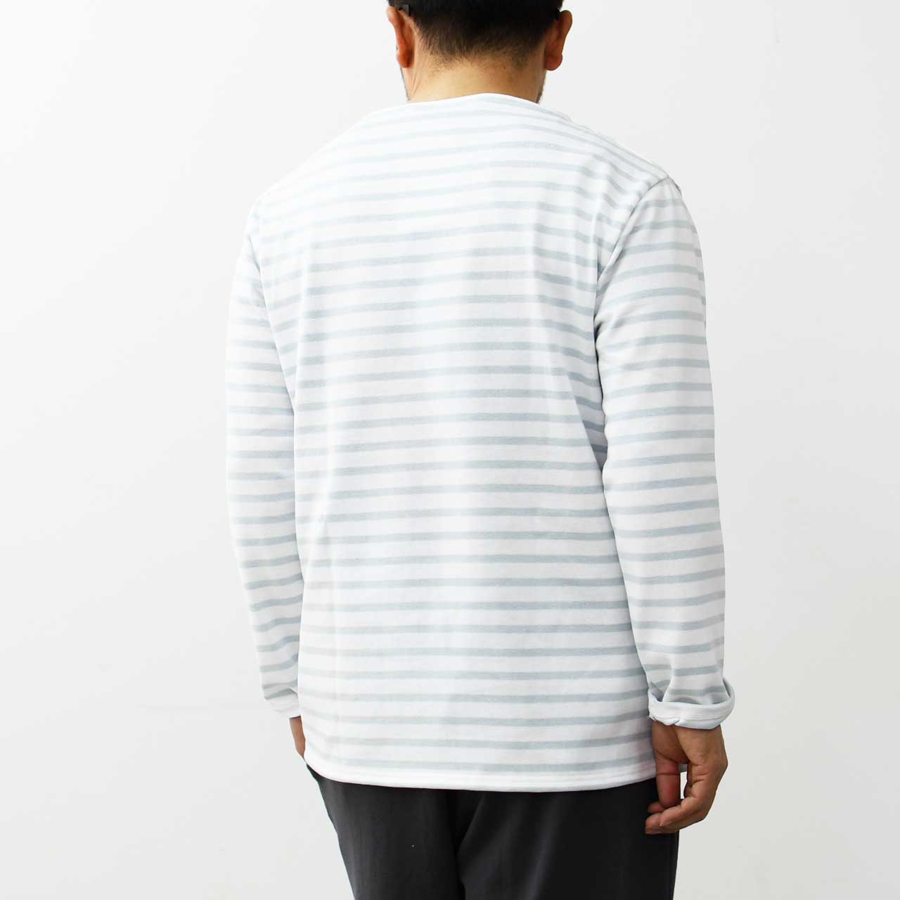 SAINT JAMES [OUESSANT BORDER NEIGE×GALILEO] [bo-nei-galil] ウエッソン ボーダー・白×ｱｲｽﾌﾞﾙｰ [2025SS]