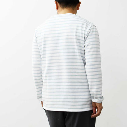 SAINT JAMES [OUESSANT BORDER NEIGE×GALILEO] [bo-nei-galil] ウエッソン ボーダー・白×ｱｲｽﾌﾞﾙｰ [2025SS]