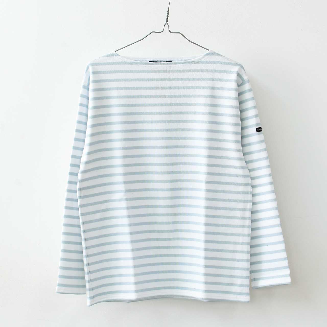 SAINT JAMES [OUESSANT BORDER NEIGE×GALILEO] [bo-nei-galil] ウエッソン ボーダー・白×ｱｲｽﾌﾞﾙｰ [2025SS]