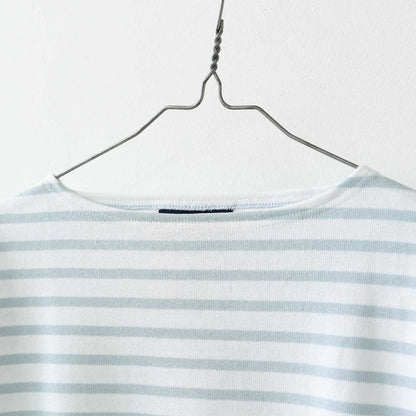 SAINT JAMES [OUESSANT BORDER NEIGE×GALILEO] [bo-nei-galil] ウエッソン ボーダー・白×ｱｲｽﾌﾞﾙｰ [2025SS]