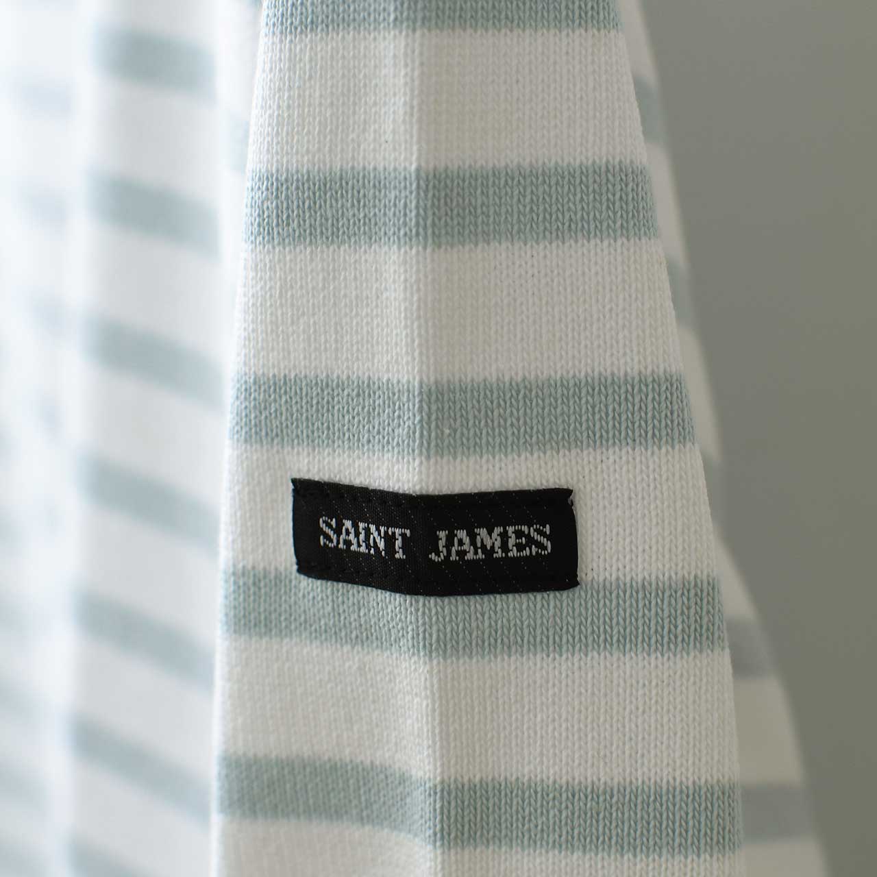 SAINT JAMES [OUESSANT BORDER NEIGE×GALILEO] [bo-nei-galil] ウエッソン ボーダー・白×ｱｲｽﾌﾞﾙｰ [2025SS]