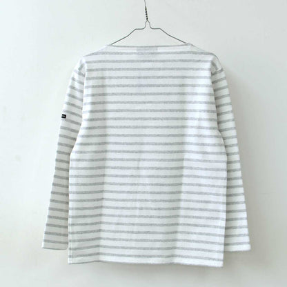 SAINT JAMES [OUESSANT BORDER NEIGE×GRIS CLAIR] [bo-nei-gricl] ウエッソン ボーダー・白×杢ﾗｲﾄｸﾞﾚｰ [2025SS]