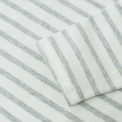 SAINT JAMES [OUESSANT BORDER NEIGE×GRIS CLAIR] [bo-nei-gricl] ウエッソン ボーダー・白×杢ﾗｲﾄｸﾞﾚｰ [2025SS]