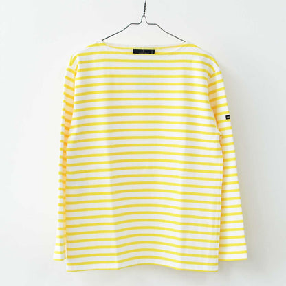 SAINT JAMES [OUESSANT BORDER NEIGE×SUN] [bo-nei-sun] ウエッソン ボーダー・白×ﾗｲﾄｲｴﾛｰ [2025SS]