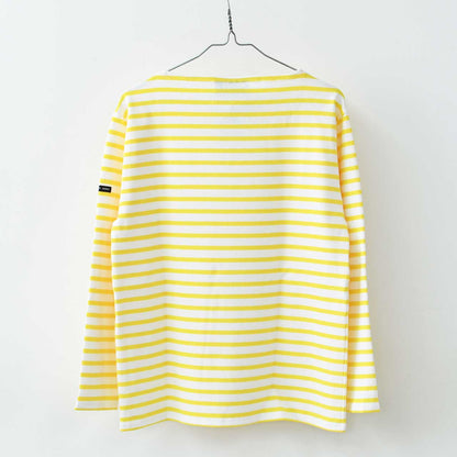 SAINT JAMES [OUESSANT BORDER NEIGE×SUN] [bo-nei-sun] ウエッソン ボーダー・白×ﾗｲﾄｲｴﾛｰ [2025SS]