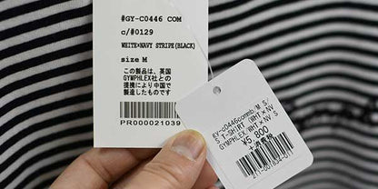 Gymphlex [ジムフレックス] M ロゴ刺繍 S/S T-SHIRT [GY-C0446COM-MB] ロゴ刺繍ショートスリーブTシャツ・MEN'S [2025SS]