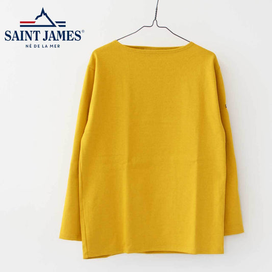 SAINT JAMES [OUESSANT SOLID - OCRE] [sol-ocre] ウエッソン ソリッド（無地）・マスタードイエロー   [2024AW]