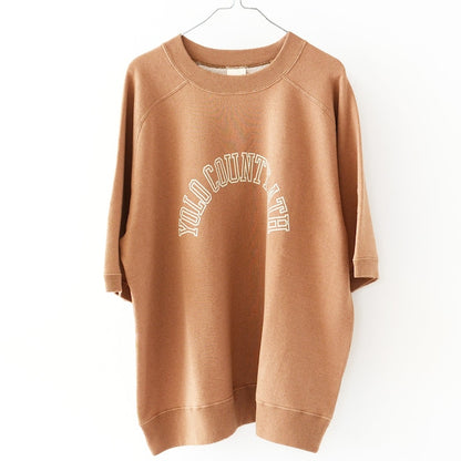 UNDYED [アンダイド] URAKE S/S SWEAT (YOLO Pt)  [USN24SST057A]  ショートスリーブスウェットプルオーバー [2024SS]