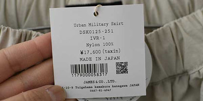 DELICIOUS [デリシャス] Urban Military Skirt [DSK0125] アーバンミリタリースカート [2025SS]