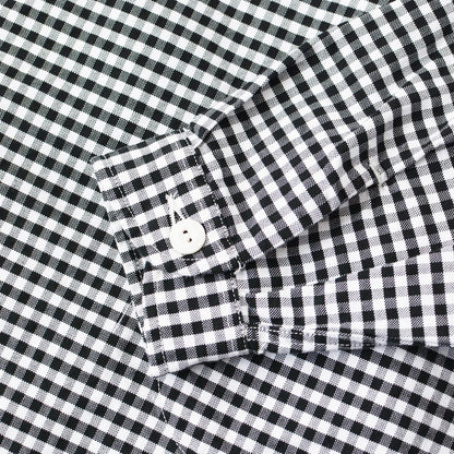 DANTON [ダントン] W OXFORD ROUND COLLAR PULLOVER SHIRT PATTERN [DT-B0281OXP] オクスフォードラウンドカラープルオーバーシャツ [2025SS]