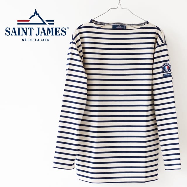 SAINT JAMES  [OUESSANT 130th LIMITED ITEM] [JC OUESS130AN] 130周年記念パッチ・ カットソー