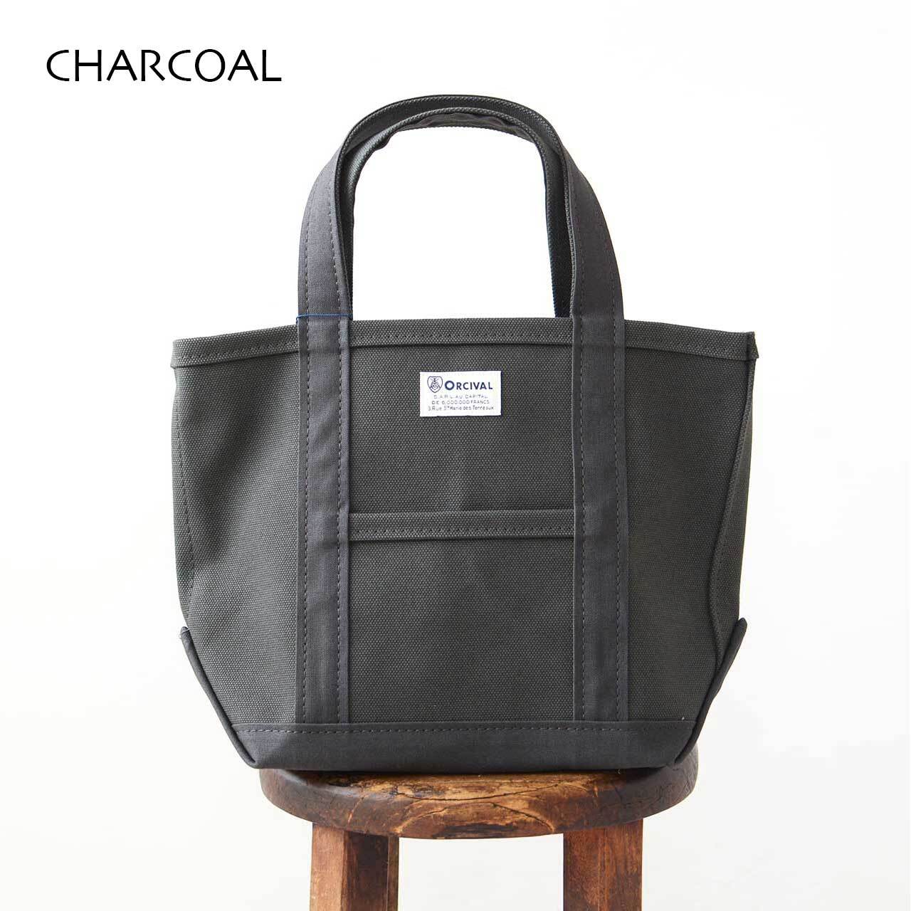 ORCIVAL[オーチバル・オーシバル] CANVAS TOTE BAG SMALL -SOLID- [OR-H0285KWC-S] キャンバストートバッグ スモール ・無地 [2025SS]