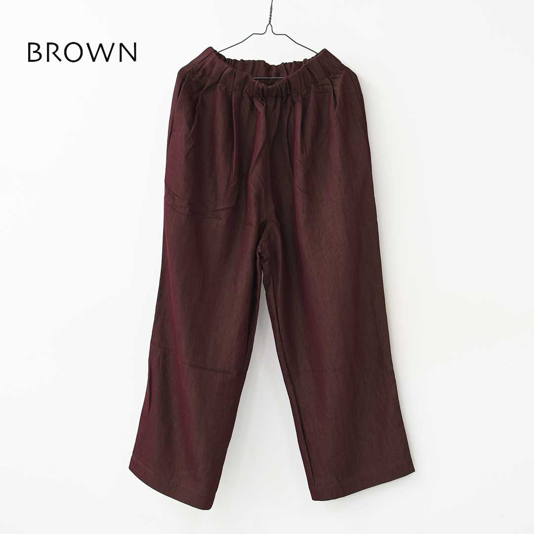 KHA:KI [カーキ] 2TUCK EASY PANTS [MIL-26SPT3260] 2タックイージーパンツ・ワイドイージーパンツ・接触冷感機能・柔らか素材・LADY'S [2026SS]