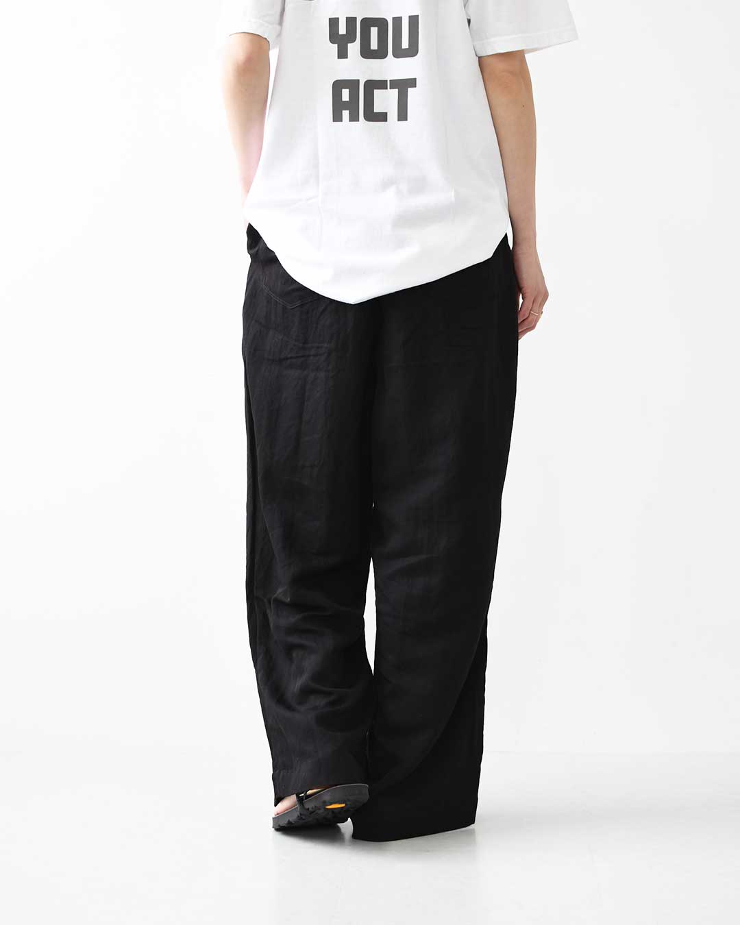KHA:KI [カーキ] 2TUCK EASY PANTS [MIL-26SPT3260] 2タックイージーパンツ・ワイドイージーパンツ・接触冷感機能・柔らか素材・LADY'S [2026SS]