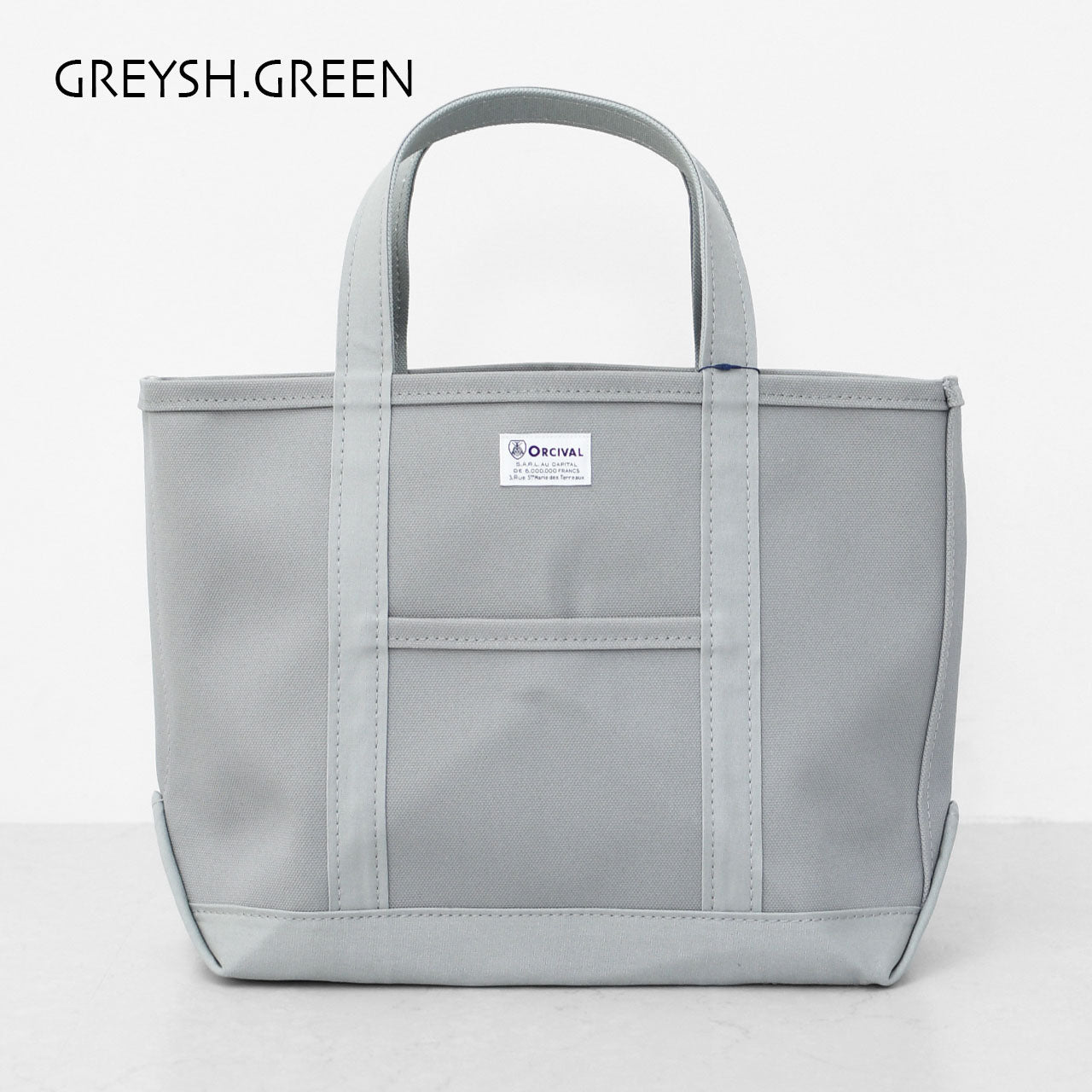 ORCIVAL[オーチバル・オーシバル] CANVAS TOTE BAG MEDIUM-SOLID- [OR-H0284KWC-S] キャンバストートバッグ ミディアム [2025AW]