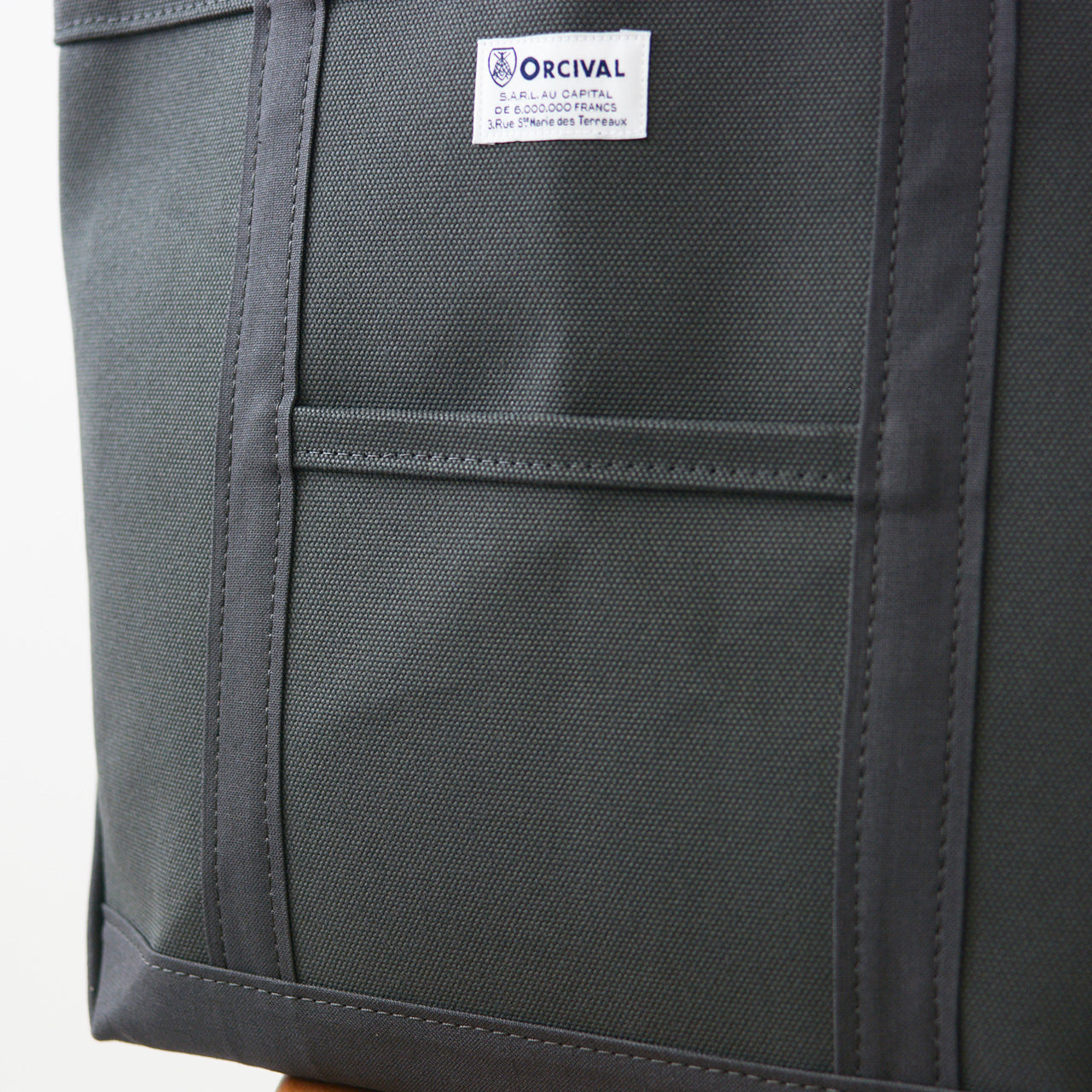 ORCIVAL[オーチバル・オーシバル] CANVAS TOTE BAG MEDIUM-SOLID- [OR-H0284KWC-S] キャンバストートバッグ ミディアム [2025AW]