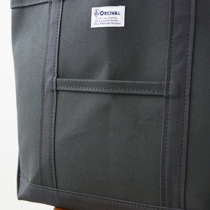 ORCIVAL[オーチバル・オーシバル] CANVAS TOTE BAG MEDIUM-SOLID- [OR-H0284KWC-S] キャンバストートバッグ ミディアム [2025AW]