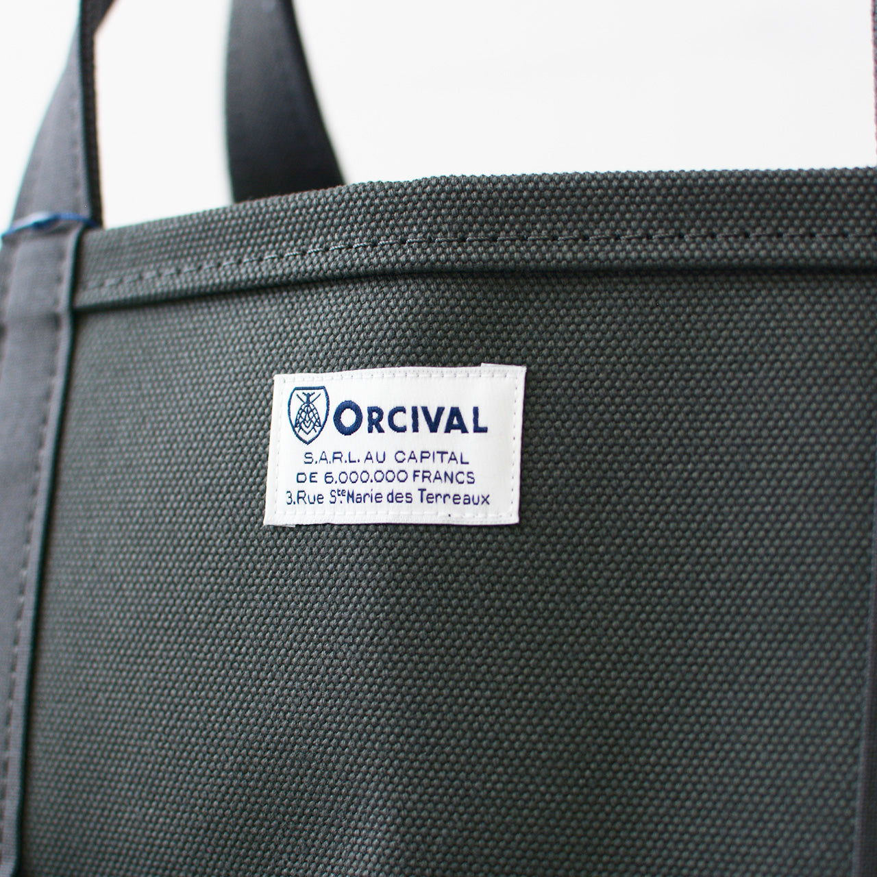 ORCIVAL[オーチバル・オーシバル] CANVAS TOTE BAG MEDIUM-SOLID- [OR-H0284KWC-S] キャンバストートバッグ ミディアム [2025AW]