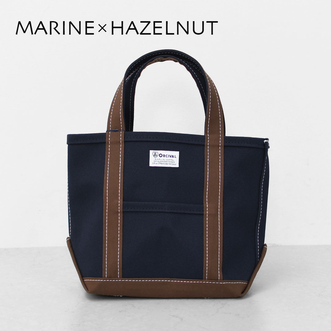 ORCIVAL[オーチバル・オーシバル] CANVAS TOTE BAG SMALL-BY COLOR- [OR-H0285KWC-B] キャンバストートバッグ スモール [2025AW]