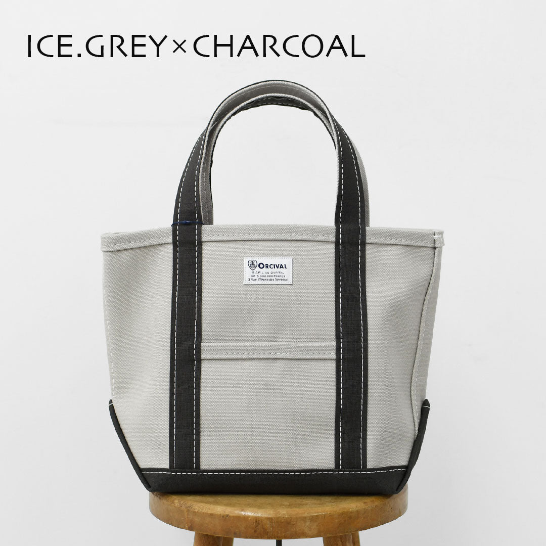 ORCIVAL[オーチバル・オーシバル] CANVAS TOTE BAG SMALL-BY COLOR- [OR-H0285KWC-B] キャンバストートバッグ スモール [2025AW]