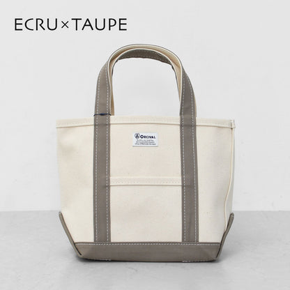 ORCIVAL[オーチバル・オーシバル] CANVAS TOTE BAG SMALL-BY COLOR- [OR-H0285KWC-B] キャンバストートバッグ スモール [2025AW]