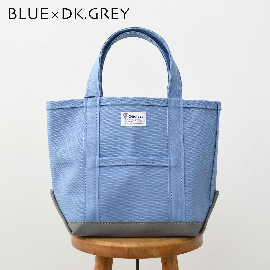 ORCIVAL[オーチバル・オーシバル] CANVAS TOTE BAG SMALL-BY COLOR- [OR-H0285KWC-B] キャンバストートバッグ スモール [2026SS]
