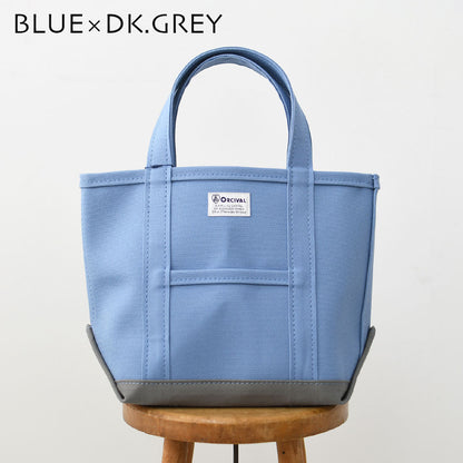 ORCIVAL[オーチバル・オーシバル] CANVAS TOTE BAG SMALL-BY COLOR- [OR-H0285KWC-B] キャンバストートバッグ スモール [2026SS]
