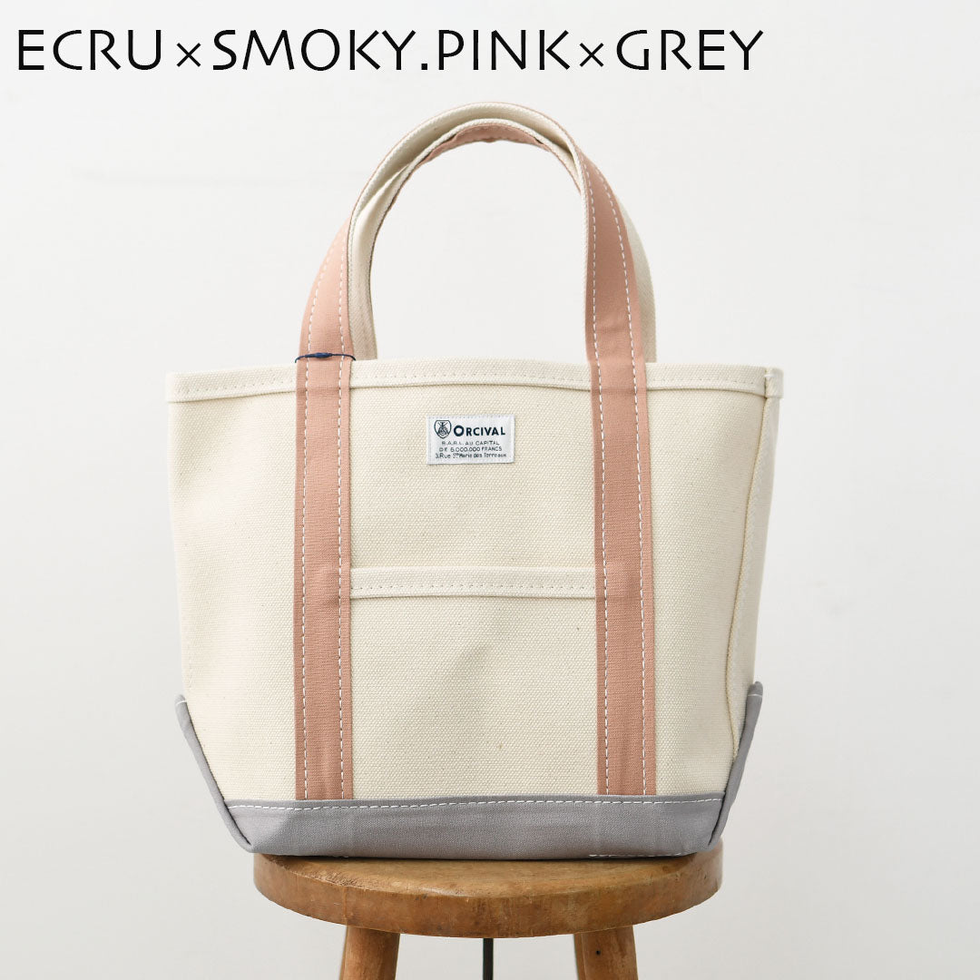 ORCIVAL[オーチバル・オーシバル] CANVAS TOTE BAG SMALL-BY COLOR- [OR-H0285KWC-B] キャンバストートバッグ スモール [2026SS]