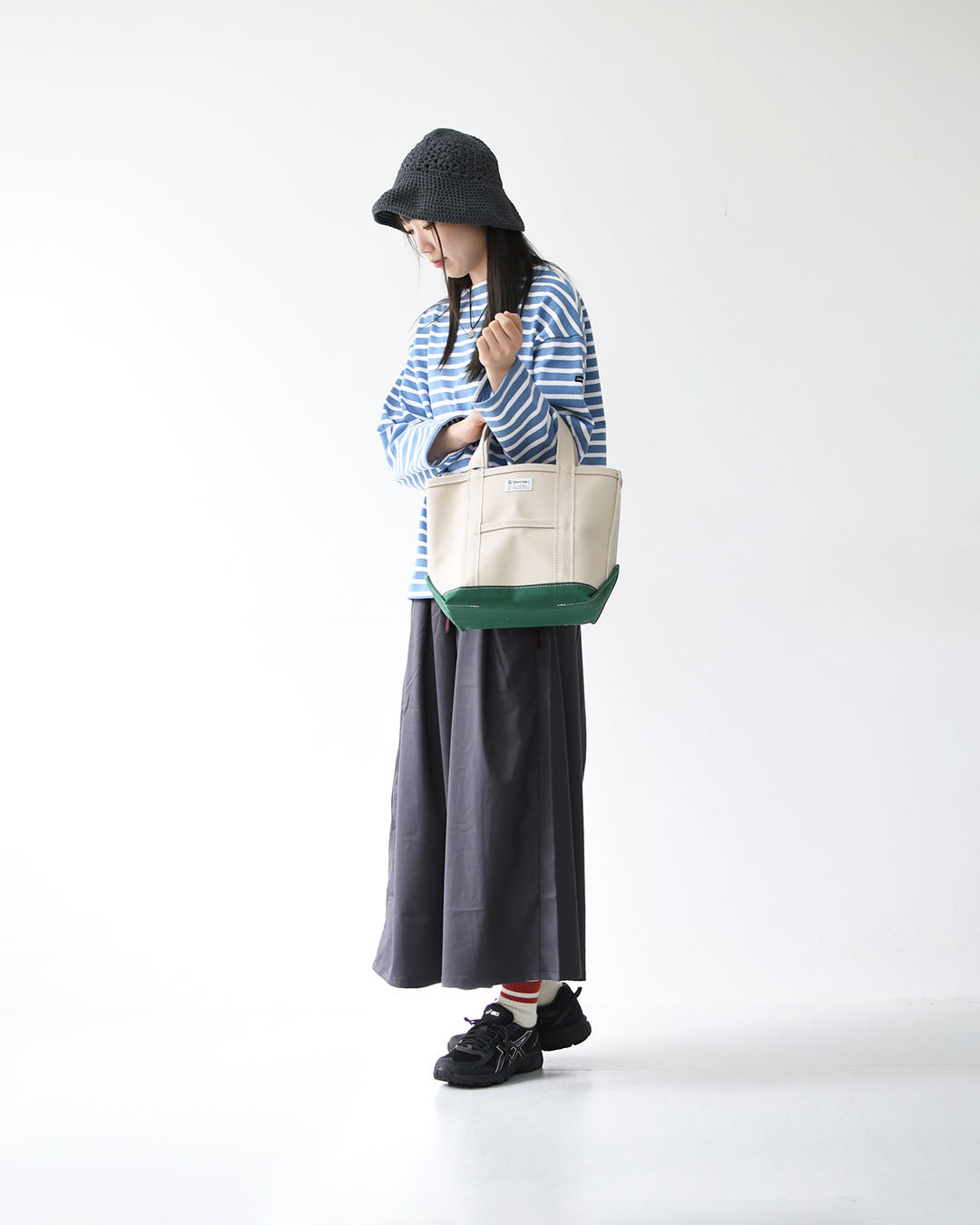 ORCIVAL[オーチバル・オーシバル] CANVAS TOTE BAG SMALL-BY COLOR- [OR-H0285KWC-B] キャンバストートバッグ スモール [2026SS]