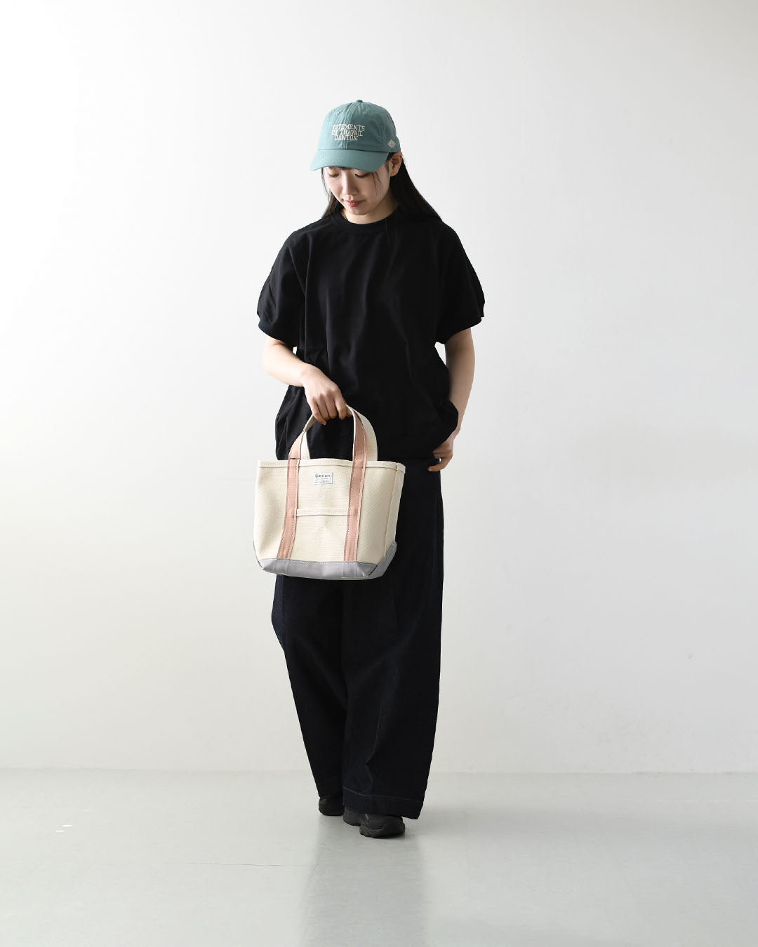 ORCIVAL[オーチバル・オーシバル] CANVAS TOTE BAG SMALL-BY COLOR- [OR-H0285KWC-B] キャンバストートバッグ スモール [2026SS]