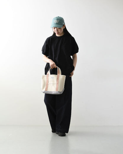 ORCIVAL[オーチバル・オーシバル] CANVAS TOTE BAG SMALL-BY COLOR- [OR-H0285KWC-B] キャンバストートバッグ スモール [2026SS]