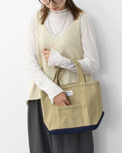 ORCIVAL[オーチバル・オーシバル] CANVAS TOTE BAG SMALL-BY COLOR- [OR-H0285KWC-B] キャンバストートバッグ スモール [2025AW]